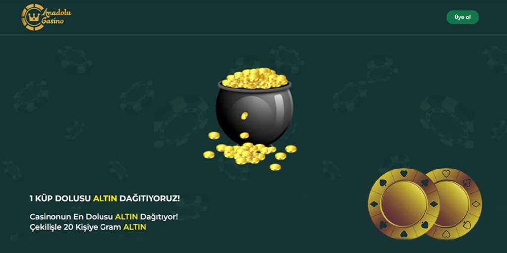 Anadolu Dolusu 1 Küp Altın Dağıtıyor, Hemen Tıkla Altın Kazan